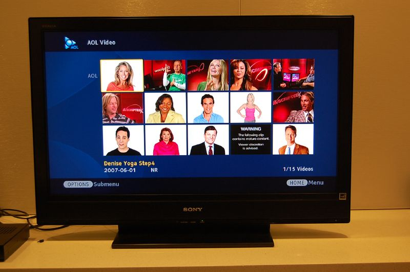 Illustration for article titled Hands On With Sony's Bravia Internet Video Link (Plus Gallery)